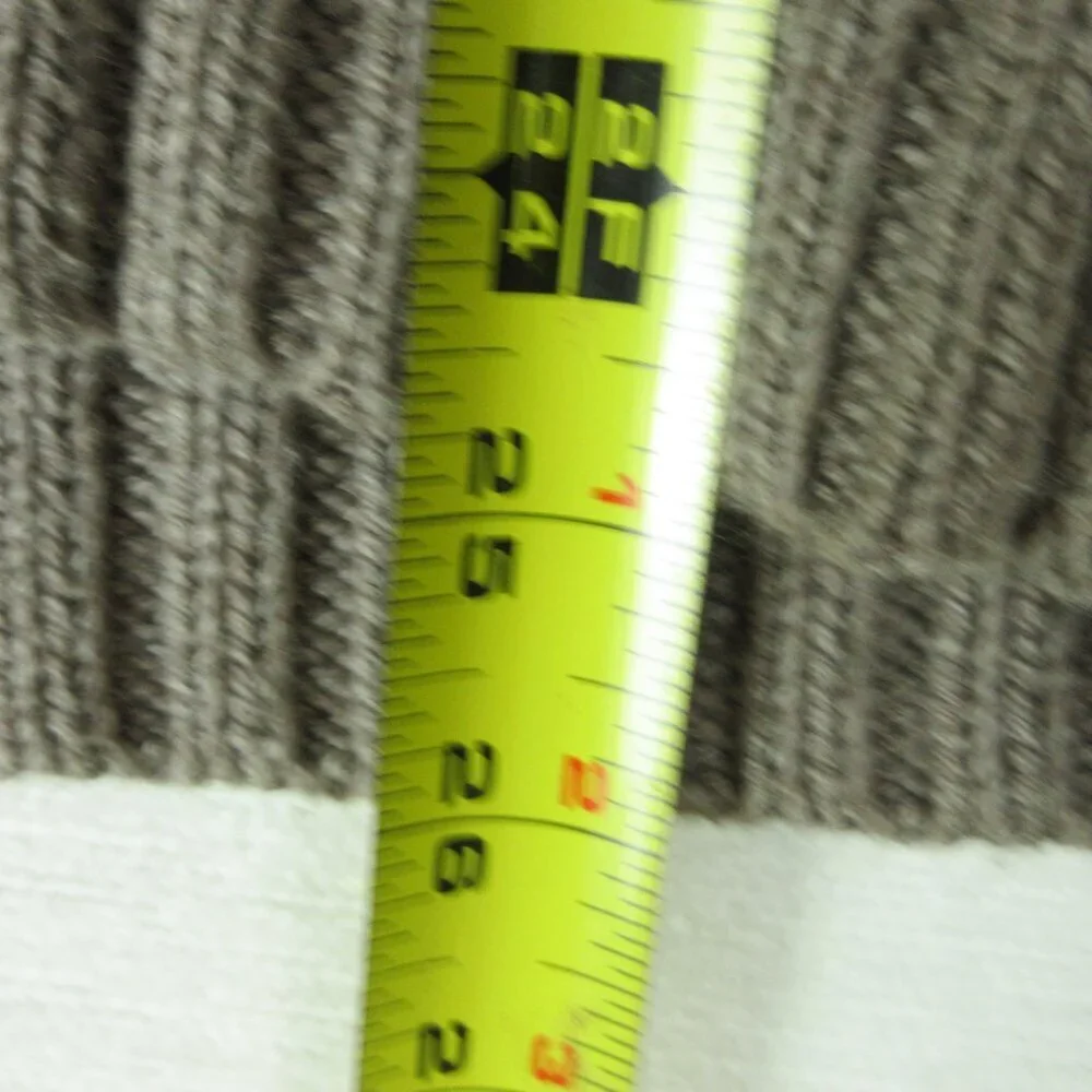 J. Crew Always 1988 Knit Sweater Size XXS Taupe Ribbed